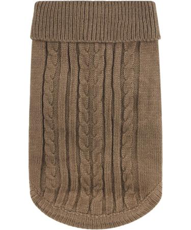 Buy Cozy Winter Dog Cardigans - Knitted Sweaters for Small Breeds | Chihuahua Warm & Stylish in Red Blue Brown - Buy Online on GoSupps.com