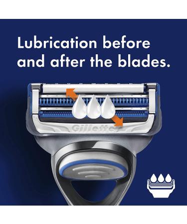 Gillette SkinGuard Men's Razor Handle + 3 Blade Refills & Pure Shave Gel - Buy Online on GoSupps.com