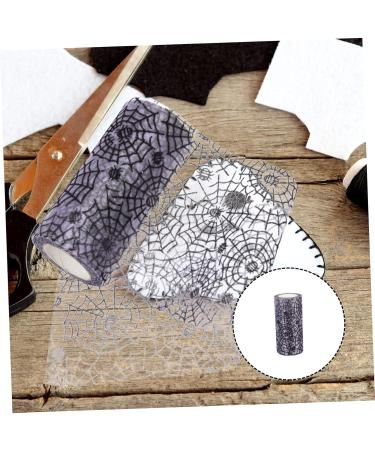 ABOOFAN 1 Roll Halloween Mesh Rolls American Decor Sewing Tulle Festival Wrap Ribbon Wedding Dress Bow Tie - Buy Online on GoSupps.com