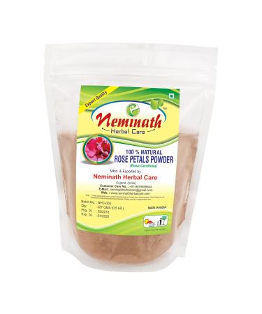 Pure Rose Petals Powder (Rosa Centifolia) - 1/2 LB for Facial Mask | 227g Organic Skincare - Buy Online on GoSupps.com