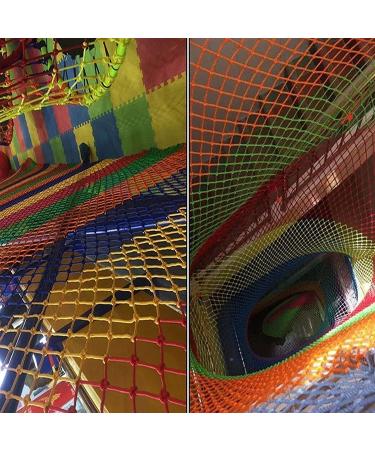 Color Cargo Decoration Net Birds Net Playground Railing Garden Fence Rope Net Security Net for Stair Kids Climbing Protective Net (1x2m(3x6ft)) () - Buy Online on GoSupps.com