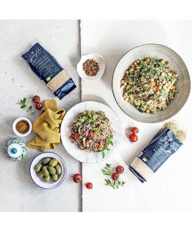  Italian Gourmet E.R. Garofalo Wholemeal Pasta Couscous Cous 6-pack of organic products 500g + Italian Gourmet Polpa 400g - Buy Online on GoSupps.com
