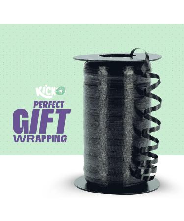 Kicko Curling Ribbon - Colorful Assorted - 12 Pack - 720 Ft Total - for Florist Flowers Arts and Crafts Hair School Girls Fabric Ribbon Balloons Holidays Birthdays - Buy Online on GoSupps.com