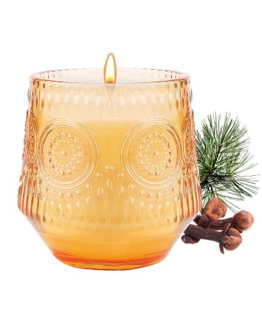 Pine & Clove Scented Candles - Scented Candles for Home Luxury Aromatherapy Soy Candle - Candles Gifts for Women Men Soy Scented Candles