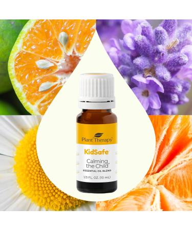 Plant Therapy KidSafe Calming The Child Essential Oil Blend 10 mL (1/3 oz) & KidSafe Sniffle Stopper Essential Oil Blend 10 mL (1/3 oz) - Buy Online on GoSupps.com
