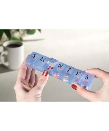Apex 7-Day Pill Organizer | Ultra Bubble-Lok for Easy Medication Management | Best International Shipping - Buy Online on GoSupps.com