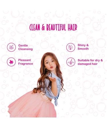Dabur Kids Shampoo 200 ml - Natural Nourishing Formula with Amla Almond & Shikakai | Gentle Cleansing for Stronger Hair - Buy Online on GoSupps.com