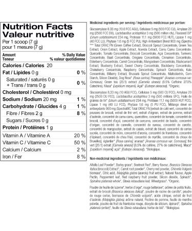 Amazing Grass Green Superfood Antioxidant Organic Powder with Greens & Acai Flavor: Sweet Berry 30 Servings 7.4 Ounces - Buy Online on GoSupps.com
