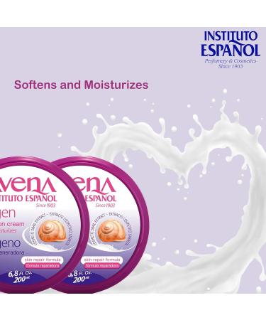Instituto Espa ol Regenerating Collagen Cream with Snail Mucus Moisturizing Body Cream for Women and Men Nourishing Treatment and Elasticity for Dry Cracked Skin Set 400ml - Buy Online on GoSupps.com