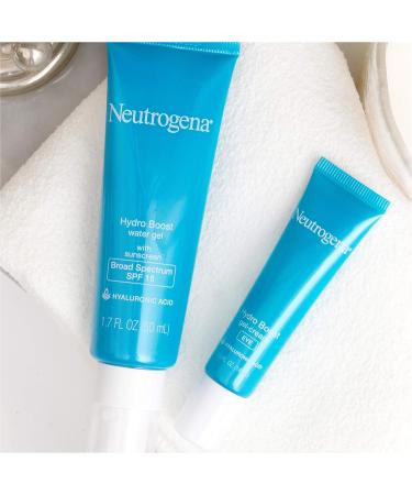 Neutrogena Hydro Boost Gel Eye Cream - Hydrating Hyaluronic Acid Oil & Fragrance Free Dermatologist Recommended - 0.5 fl. oz - International Shipping Available - Buy Online on GoSupps.com