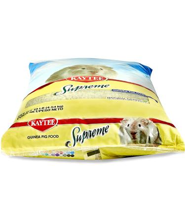 Kaytee Supreme Guinea Pig Food 10lb - High-Quality Diet for Optimal Health - Buy Online on GoSupps.com