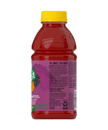 V8 Splash Berry Blend Juice Beverage 16oz Bottle (Pack of 12) - Refreshing Fruit Flavor - Buy Online on GoSupps.com