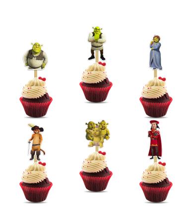 Seyal Shrk cupcake topper Seyal Shrk Cupcake Topper