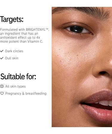 Be for Beauty The INKEY List BrightenI Eye Cream instantly brightens dull eyes 15ml - Buy Online on GoSupps.com