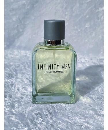 INFINITY MEN Cologne for Men Eau de Parfum Refreshing Citrusy & Floral Top Notes with Subtle Woody Undertones Smell Fresh All Day Fragrance 3.4oz/100ml Natural Spray Long Lasting - Buy Online on GoSupps.com