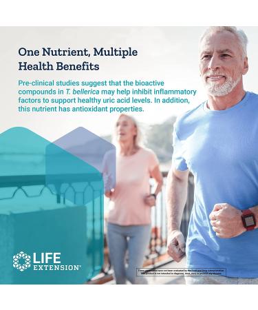Life Extension Uric Acid Control - 60 Vegetarian Capsules for Healthy Joint Support - Buy Online on GoSupps.com