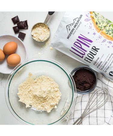3 lb Lupin Flour: Low-Carb, High Protein & Fiber, Keto, Gluten-Free | 1g Net Carbs, Non-GMO, OU Kosher Certified - Buy Online on GoSupps.com