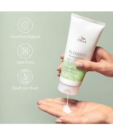 Wella Professionals Elements Renewing Conditioner - Natural Hair Care for Dry Hair & Sensitive Scalp | Repair Protect & Prevent Frizz | 1L - Buy Online on GoSupps.com