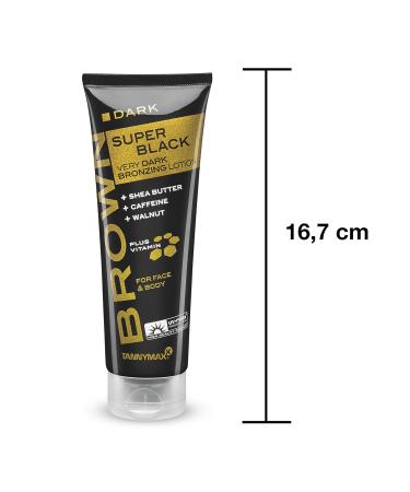 Tannymaxx Brown Super Black Very Dark Bronzing Lotion - 125 ml | Best International Shipping - Buy Online on GoSupps.com