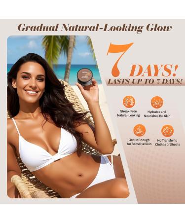 Intensive Tanning Gel Self Tanner Tanning Lotion Men Browning & Bronzing Tan Accelerator Women Sunless Tanner for Fake Tan Gradual Tanning Moisturizer 3.38 Fl Oz/Coconut Aroma Fair to Medium - Buy Online on GoSupps.com