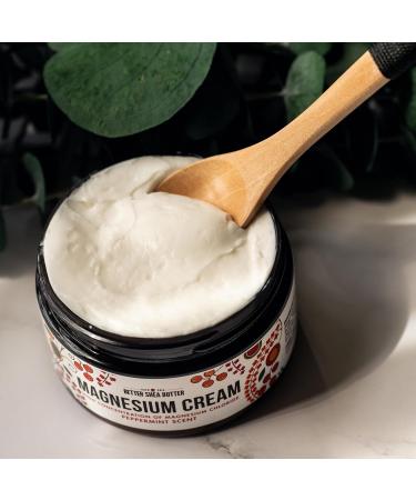 Magnesium Good Night Cream - Natural Relief for Muscle Tension & Leg Cramps | Safe for Pregnancy & Kids | Organic Vegan Night Lotion (Peppermint - Buy Online on GoSupps.com