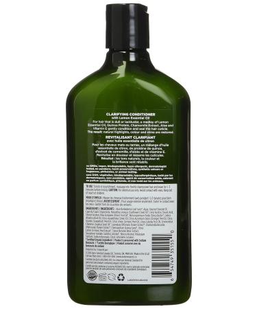 Avalon Organics Clarifying Lemon Conditioner 11 Oz - Natural Hair Care - Buy Online on GoSupps.com