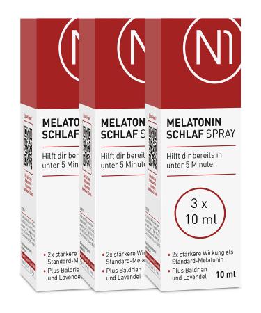 N1 Melatonin Spray - Study: help you 3x faster as the standard melatonin - 213 days stock - melatonin sleep spray with valerian & lavender 30 ml