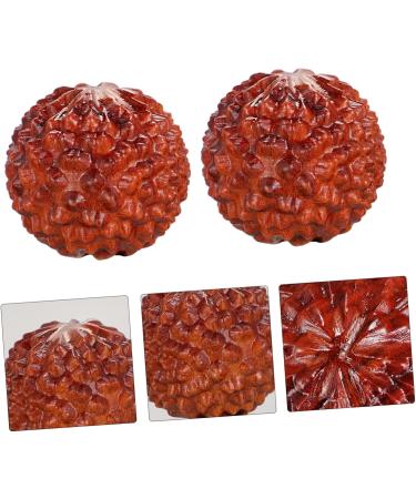 Beavorty 4-Piece Finger Massager & Acupressure Balls | Wooden Handicrafts for Foot Massage & Relaxation - Buy Online on GoSupps.com