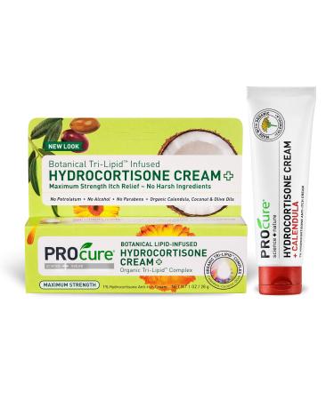 PROcure Hydrocortisone Cream with Calendula, 1 Ounce