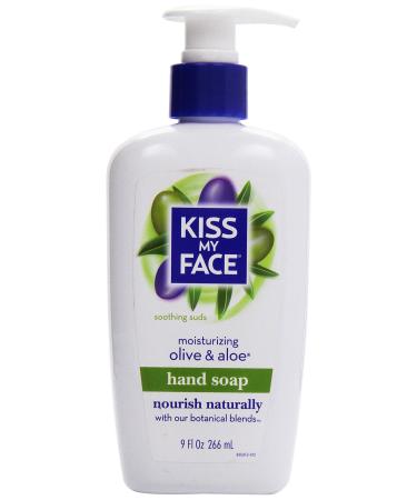 Kiss My Face Liquid Moisture Soap Olive & Aloe 9 oz