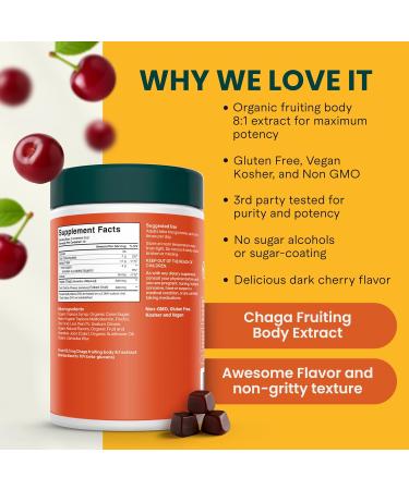 Charlotte's Web Muscle Restore Mushroom Gummies for Adults Chaga & Tart Cherry Supplement for Muscle Recovery and Fatigue Vegan Kosher Non-GMO (Dark Cherry Flavor 30 Servings) - Buy Online on GoSupps.com