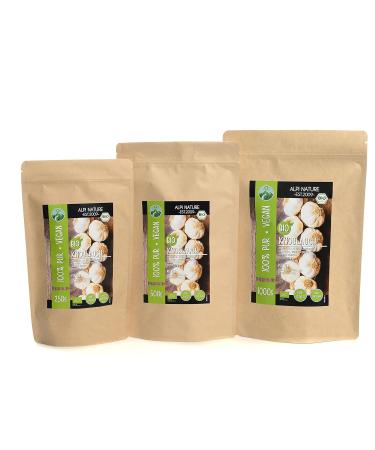 Organic Garlic Powder 1kg - 100% Pure & Natural Controlled Organic Cultivation - Buy Online on GoSupps.com