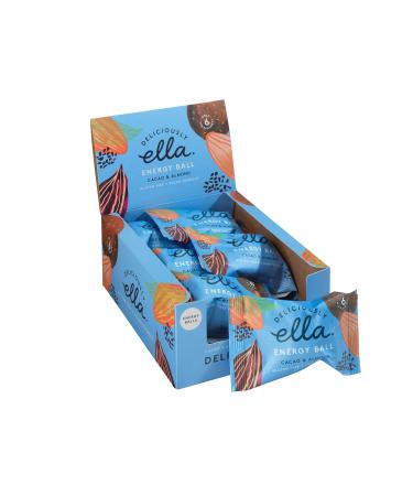 Deliciously Ella Deliciously Ella Energy Ball Cocoa Pack of 12 vegan energy balls gluten-free and sugar-free 40g