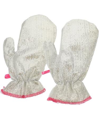 Work Glove 3 Pairs Washing Scrubbing Essentials Plate Dishwashing Bathroom Tool Kitchen Household Rag Washable for Pan Reusable Mittens Dusting Gloves Glove Pot Dishes Bowl of Comf - Buy Online on GoSupps.com