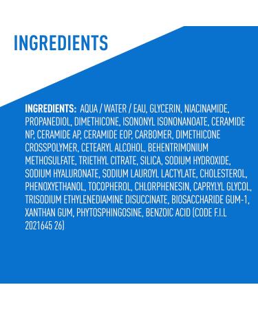 CeraVe Ultra-Light Moisturizing Gel | Weightless Hydrating Face Moisturizer with Ceramides & Niacinamide | Oil-Free Fragrance-Free | 1.75 FL Oz - International Shipping Available - Buy Online on GoSupps.com