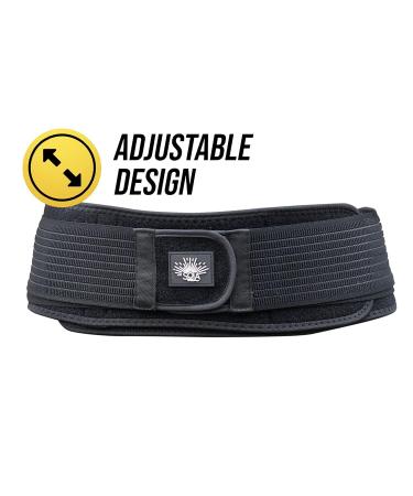 Sola Well Sacroiliac Belt - Lower Back Support for Sciatica Relief & Pelvic Alignment | SI Joint Brace for Men & Women - Black - Buy Online on GoSupps.com