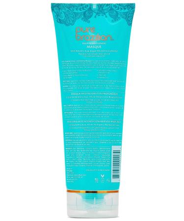 PURE BRAZILIAN Deep Conditioning Masque with Brazilian Keratin, Acai & Arginine - 8oz - Buy Online on GoSupps.com