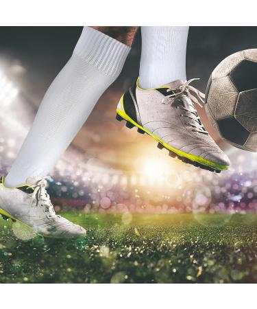 Buy Elutong Children's Football Socks - Unisex Training Socks Comfortable & Breathable Non-Slip Size 33-45 Black/White/Blue - Buy Online on GoSupps.com