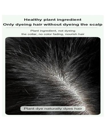 Pure Plant Extract Bubble Hair Dye Shampoo - Instant Gray Hair Coverage for Men & Women - Chestnut Brown - Buy Online on GoSupps.com