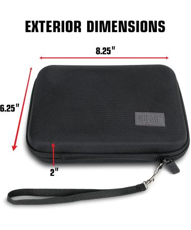 USA GEAR Insulin Travel Case - Diabetic Bag with Hard Shell Exterior and Wrist Strap - Holds Insulin and Diabetic Supplies - Black - Buy Online on GoSupps.com
