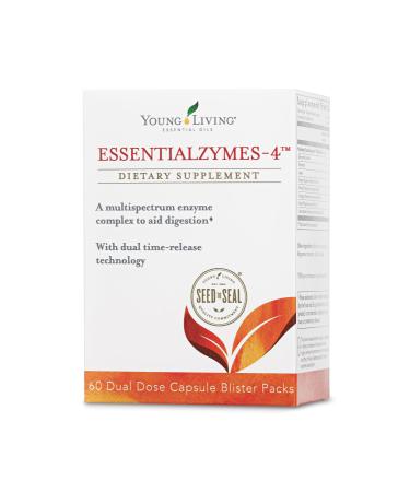 Essentialzymes-4 60 Dual Dose Capsules by Young Living Essential Oils
