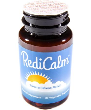 RediCalm Natural Stress Relief Supplement - Non-GMO, Vegan, Gluten-Free - Buy Online on GoSupps.com