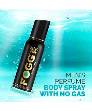 Fogg Fresh Deodorant Aqua Black Series for Men | 120ml - Long-lasting Fragrance & International Shipping - Buy Online on GoSupps.com