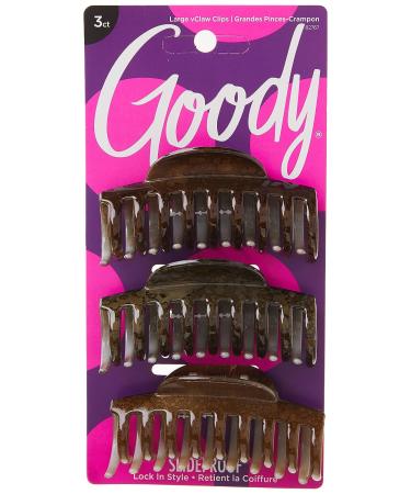 Goody Large Claw Clips 3-Pack - Half Moon Design - Buy Online on GoSupps.com