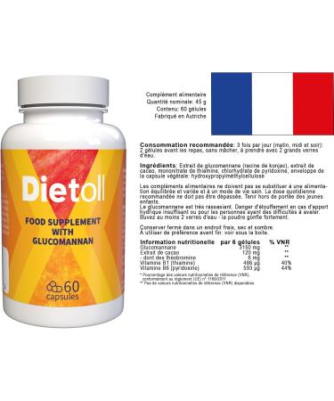 Buy Dietoll 300 Capsules (5x60) - Best International Shipping - Premium Dietary Supplement - Buy Online on GoSupps.com