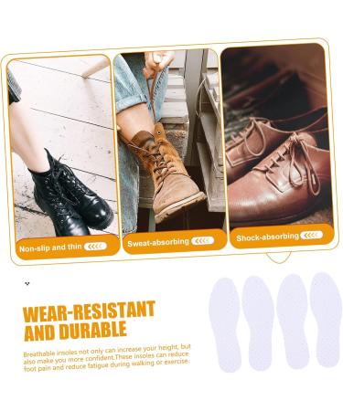 FRCOLOR Sweat-Absorbing Insoles - 2 Pairs of Thin Comfortable Shoe Inserts for Sports & Foot Care | Universal Fit for Women | Perfect for Basketball & Athletic Shoes - Buy Online on GoSupps.com