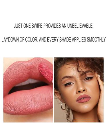 Easilydays Nude Lip Liner Pencil and Lip Stick Set - Matte Velvety Creamy Lip Crayon with High Pigment Waterproof Formula, No Smudge Lipstick for Women - Smooth Matte Lip Makeup (01) - Buy Online on GoSupps.com