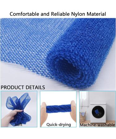 2 Piece African Exfoliating Net for Body African Net Sponge African Wash Net African Shower Net African Bath Sponge Scrubbing Rag Net Exfoliation African Body Scrubber Loofah - Buy Online on GoSupps.com