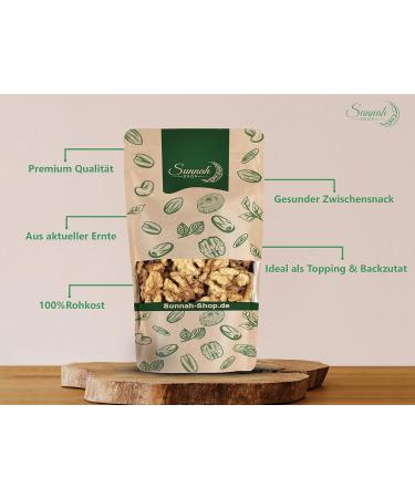 Sunnah Shop Shelled Nutcrackers 1kg | Premium Natural Nut Kernels | Student Food | Vegan Omega - Buy Online on GoSupps.com