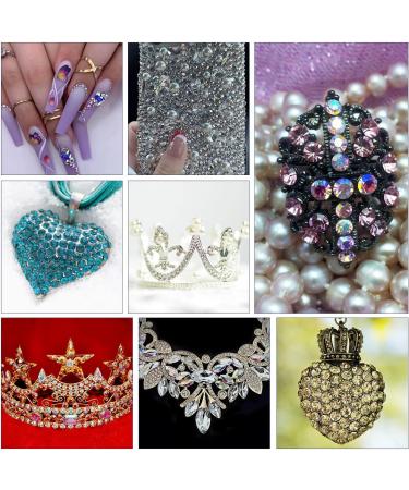 Casytomer 2080 Pieces Flat Bottom Red Crystal Rhinestone Round Gems - S6 S16 | Shop Now! - Buy Online on GoSupps.com